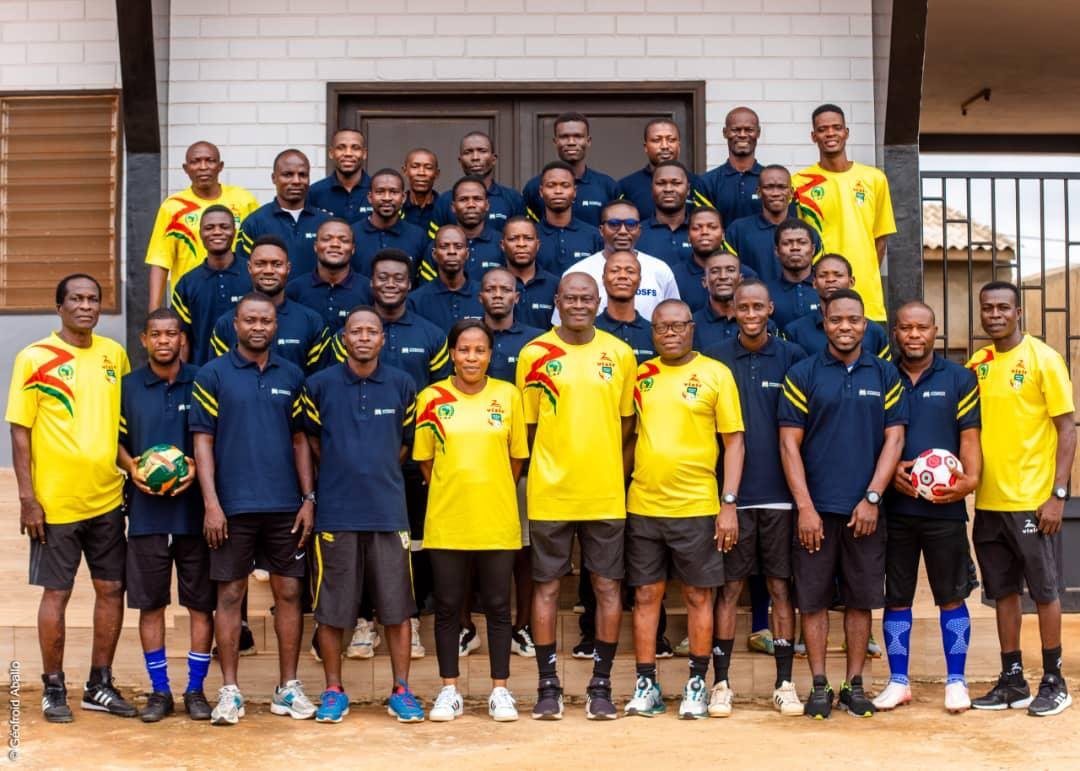 Bénin – Licence D de la CAF : Des encadrants des centres de formation sportive outillés pour une carrière d’entraîneur