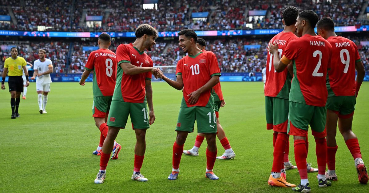 JO Paris 2024 : Le Maroc écrase l’Égypte et et s’adjuge le Bronze au football masculin