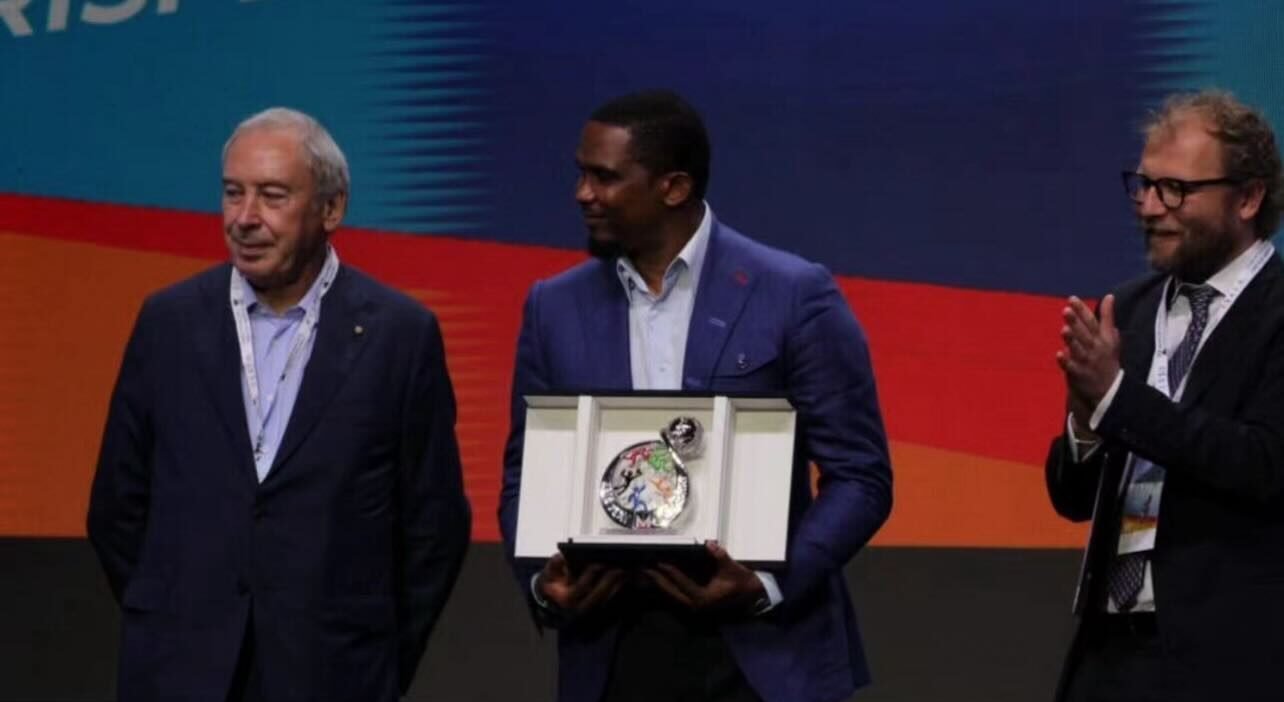 Samuel Eto’o reçoit une nouvelle distinction significative