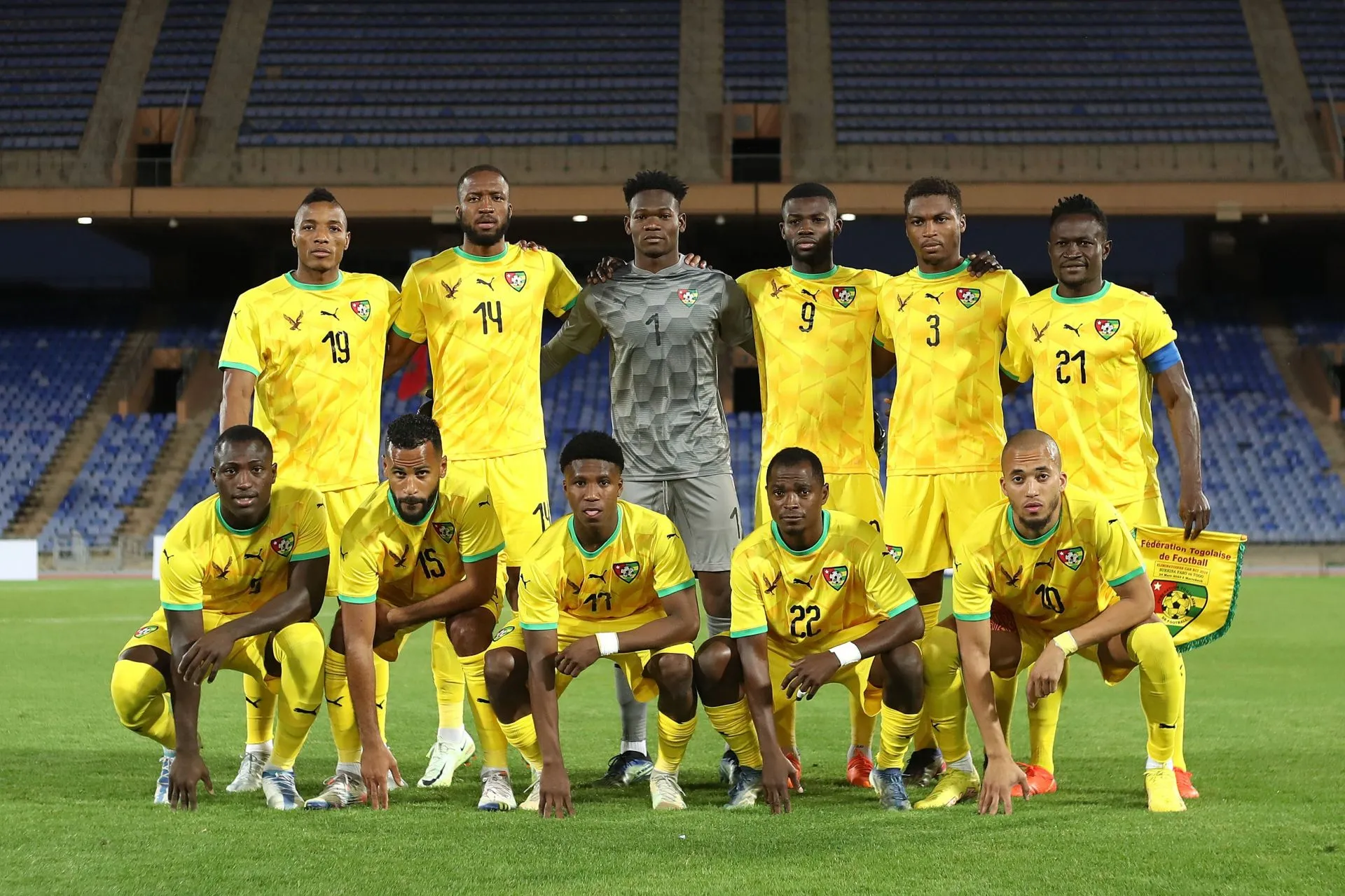 Togo : La liste des Éperviers pour débuter les éliminatoires CAN 2025