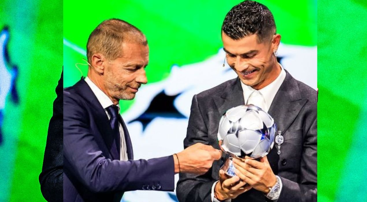 Cristiano Ronaldo reçoit un prix spécial de l’UEFA (Officiel)