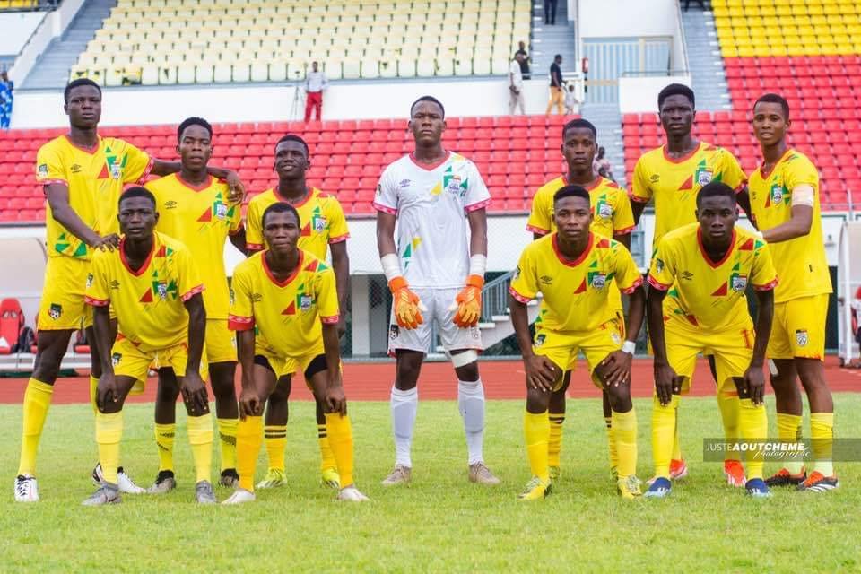 Les Guépards U17 du Bénin à Lomé pour un dernier test avant l’UFAO B, Accra 2024