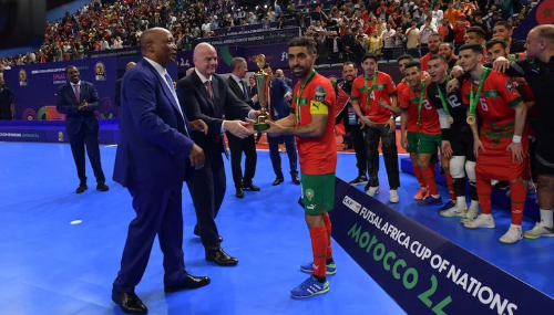 CAN Fustal 2024 : Le triomphe du Maroc à l’actif du roi Roi Mohammed VI et la fédération
