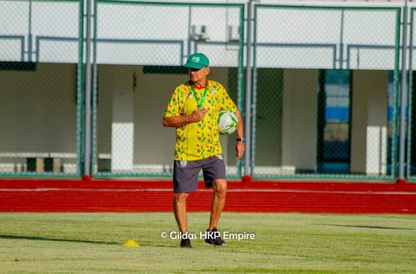 Bénin : L’avis cash de Gernot Rohr sur l’état de la pelouse du stade GMK de Cotonou