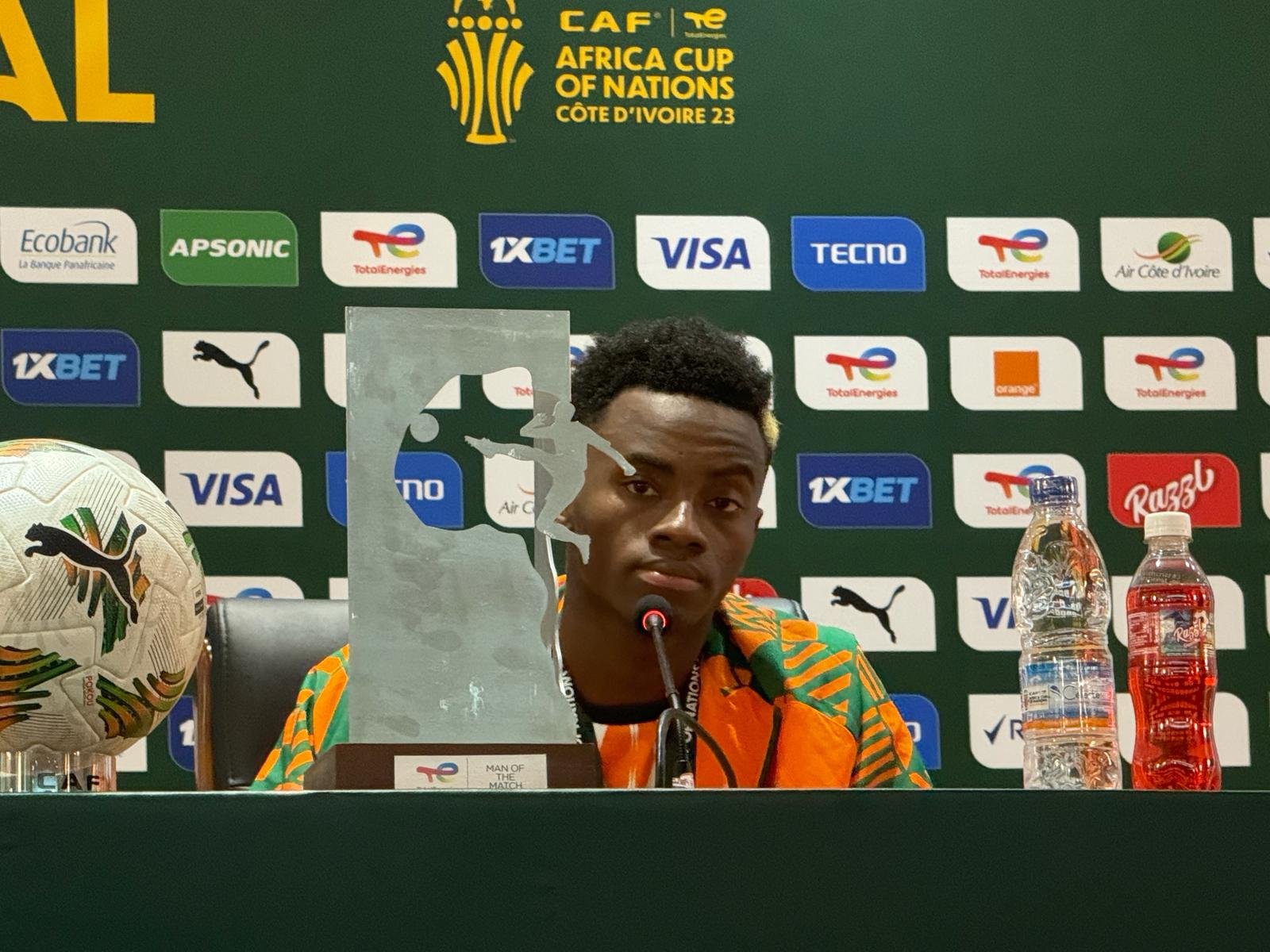 CAN 2023 : Simon Adingra évoque le Bénin, ses mots après le sacre de la Côte d’Ivoire